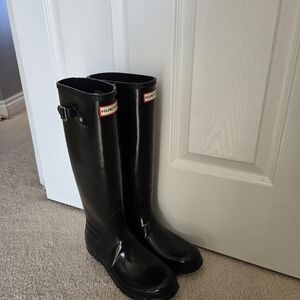 Hunter Black Boots